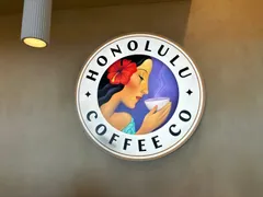 新しいロゴの看板