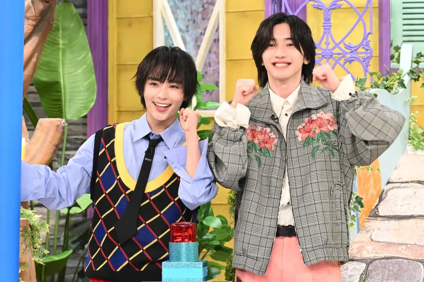 「なにわ男子ペア」大西流星&道枝駿佑