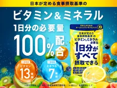 1日分のビタミンミネラル