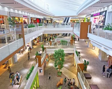 阪急西宮ガーデンズ内の様子