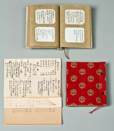 (Photo_18) 實の目録 實はコレクションを小箱に分け、箱ごとに目録を編んでいたが、コレクション自体が膨大な上に、實の几帳面さを反映して目録も細かく、未完のままとなった。