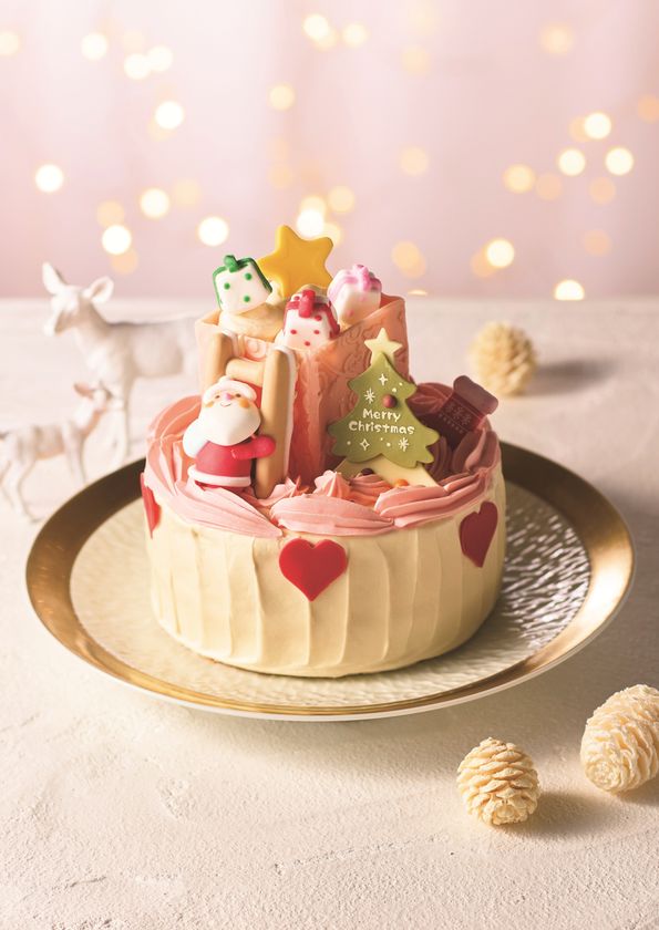 今年の東武限定品※1は“ちょっと小さめ”サイズが充実！
「2026 東武のクリスマスケーキ」
10月1日(木)より予約承り開始