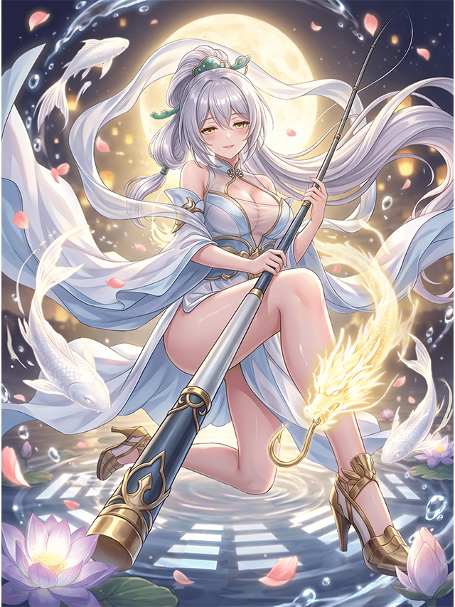 スマホRPG「天空のアムネジア」に新英雄「太公望」が登場 三森すずこ