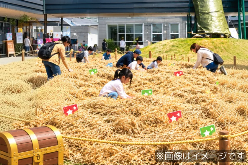 わら山宝探し