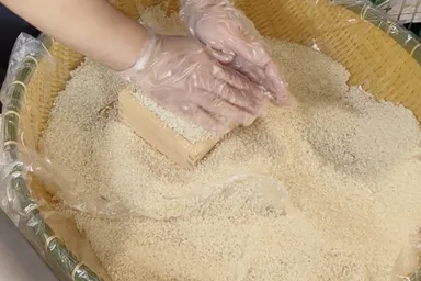 お米掬い