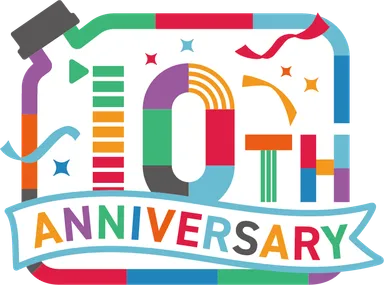 10周年ロゴ