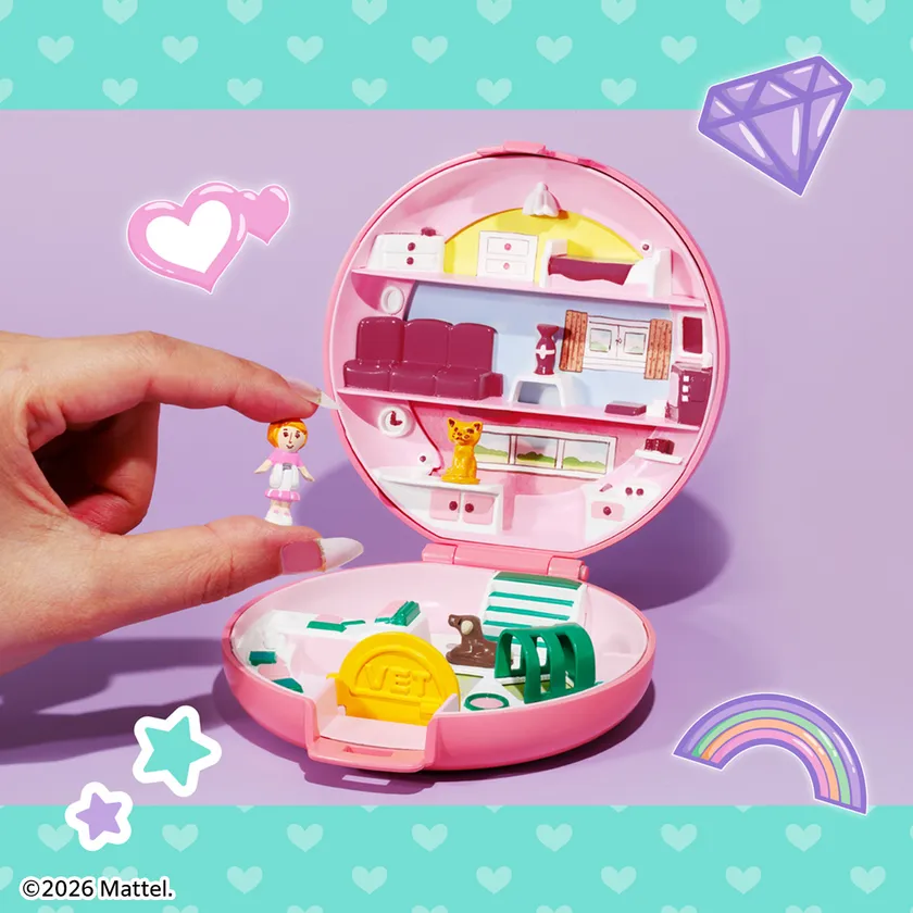 Special Memorize Polly Pocket(TM) BUTTONS’ ANIMAL HOSPITAL(商品イメージ1)