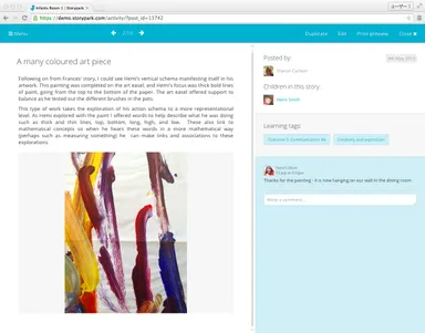 「ストーリーパーク」サイトイメージ2
