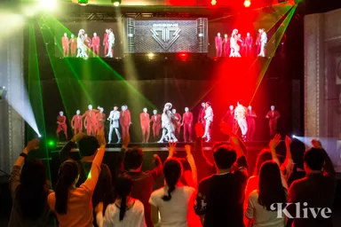 ホログラムコンサートの様子