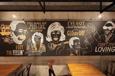 店内ART＜sayori wada＞