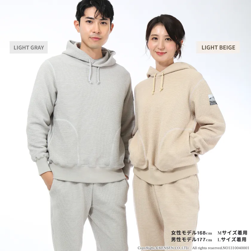 <ひだまりエベレスト綿パーカージョガー1>