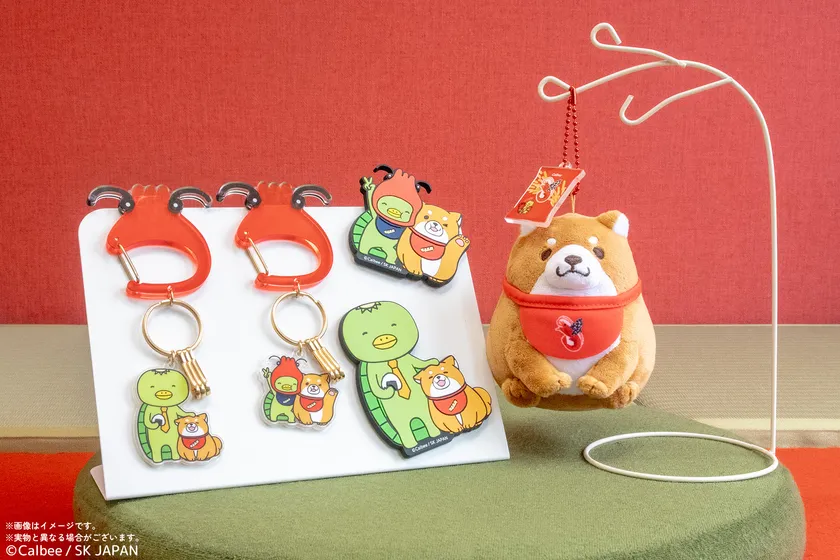 忠犬もちしば&かっぱえびせん 雑貨店向け商品