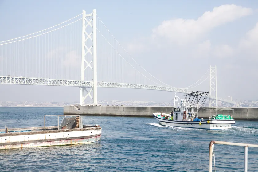 淡路島の漁風景