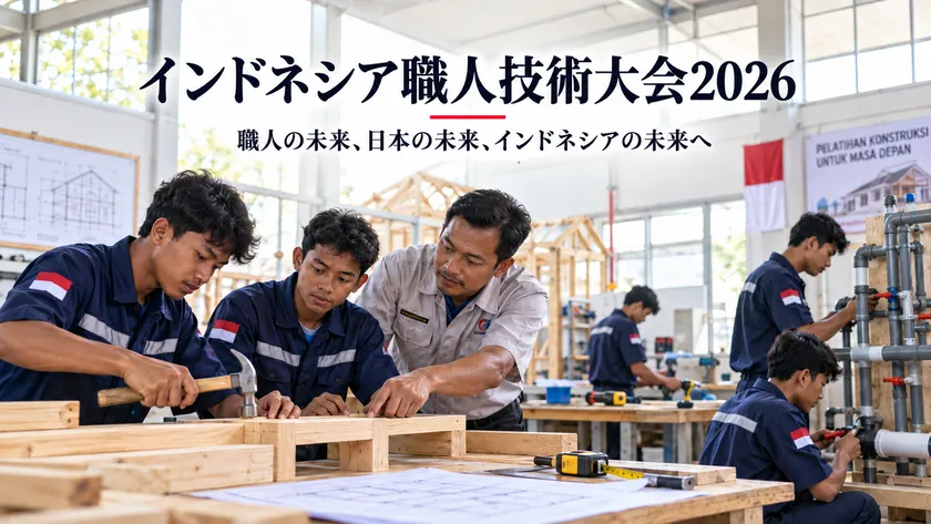インドネシア職人技術大会2026