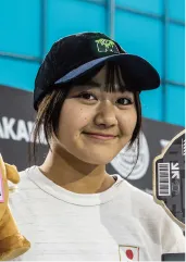 本村果鈴選手