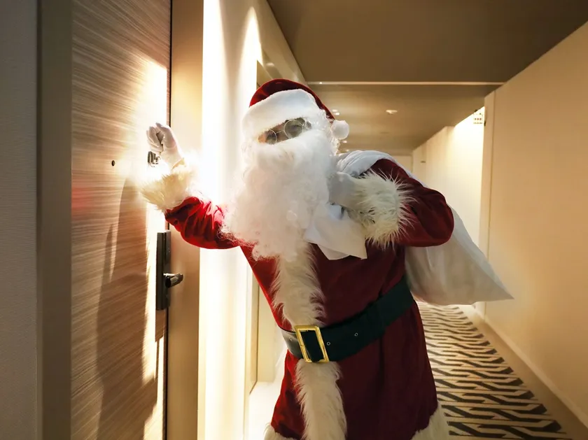 Meet Santa!サンタクロースがお部屋にやってくる♪ クリスマスステイプラン(1)
