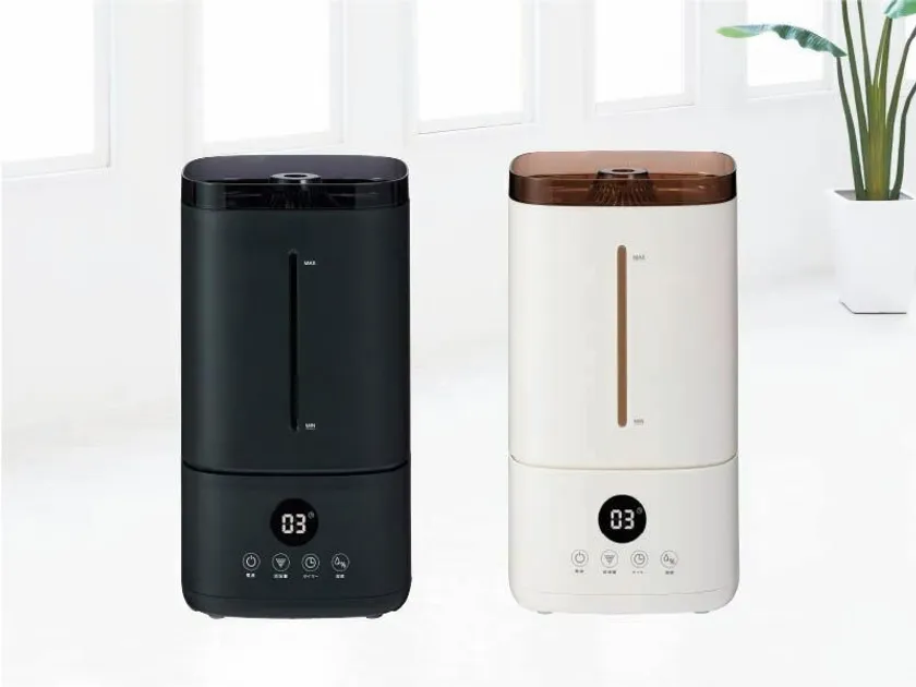 ミストが高く飛ぶ超音波加湿器