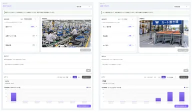 「AIエージェント型UI」の画面イメージ図
