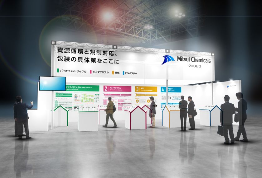 三井化学グループ、「TOKYO PACK 2026-東京国際包装展」
に出展、4テーマを10月14日より展示