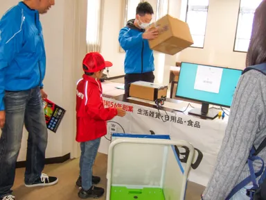 親子で学ぼう！交通安全＆お仕事体験の様子(2025年開催時)