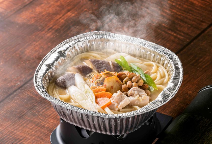 一杯で手軽に発酵食品を味わえる
冷凍「発酵づくし鍋うどん」を　
江戸時代創業のみりん蔵「九重味淋」が10月22日に新発売