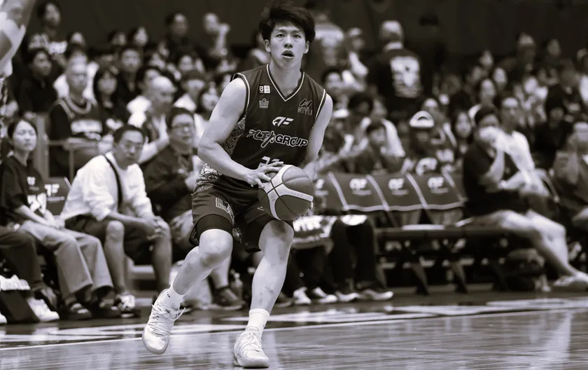 プレーをするキャプテンの保岡龍斗 (C)FE NAGOYA