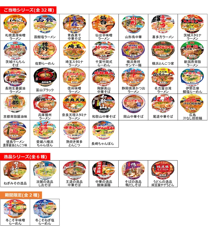 凄麺一覧