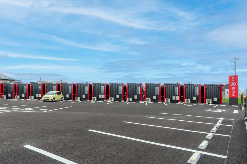茨城県筑西市にコンテナホテル
「HOTEL R9 The Yard 筑西」が2026年11月10日(火)開業！