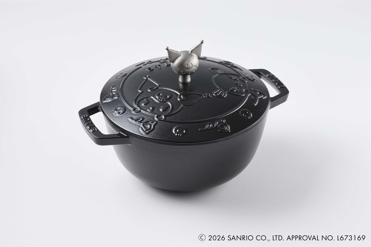 ハローキティ＆クロミをデザインした特別なストウブ 「Wa-NABE(ワナベ