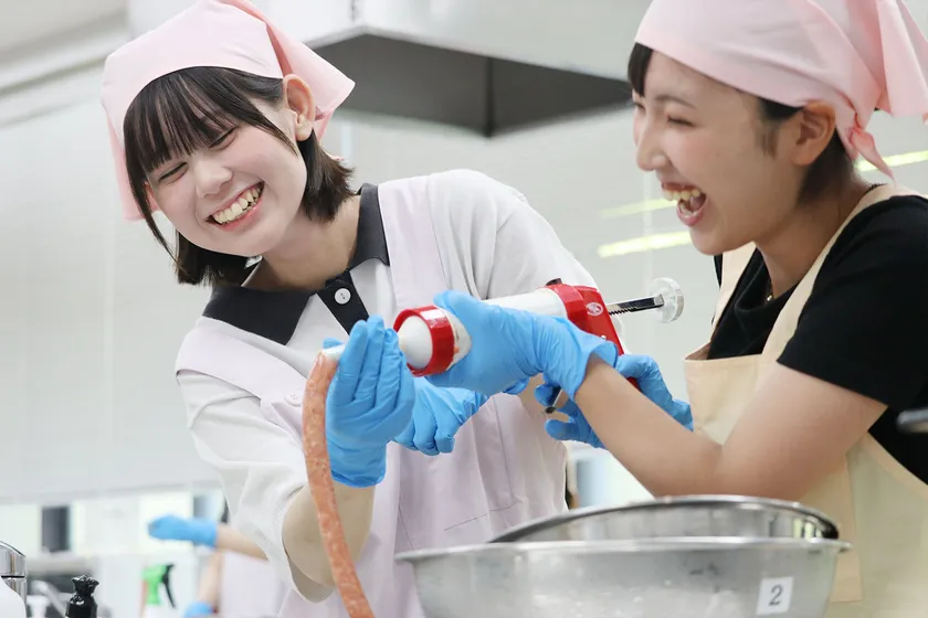 調理実習の様子