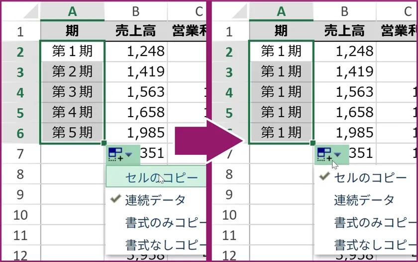 全角数字の連続データ入力に対応