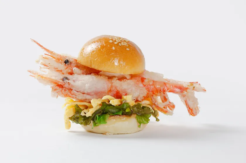 エビからバーガー