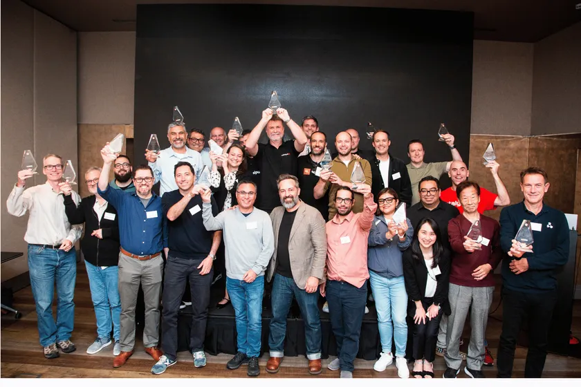 Moodle Certified Partner Awards 2026の受賞者集合写真
