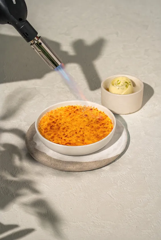 Soya Milk & Lemongrass Creme Brulee(豆乳&レモングラスのクレームブリュレ)
