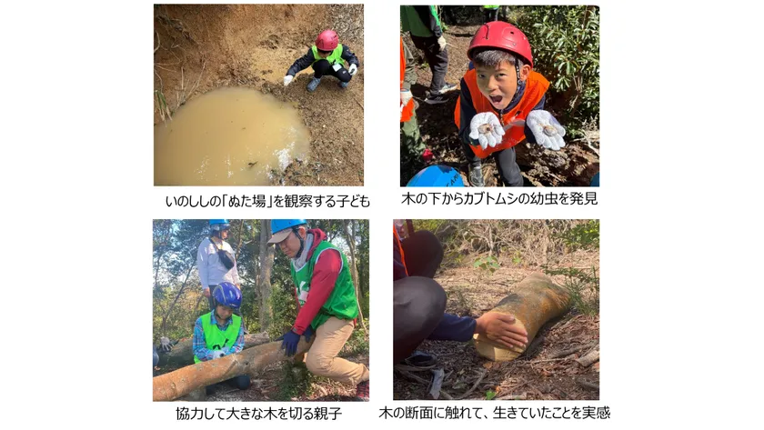森の中には、発見がいっぱい!
