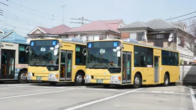 きいろいバス(2両)