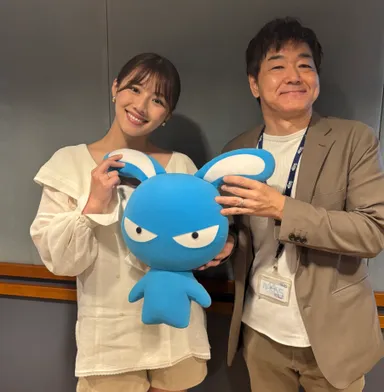 渡邊美穂さんと雪山社長