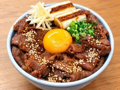 甲州牛生姜すき焼き丼