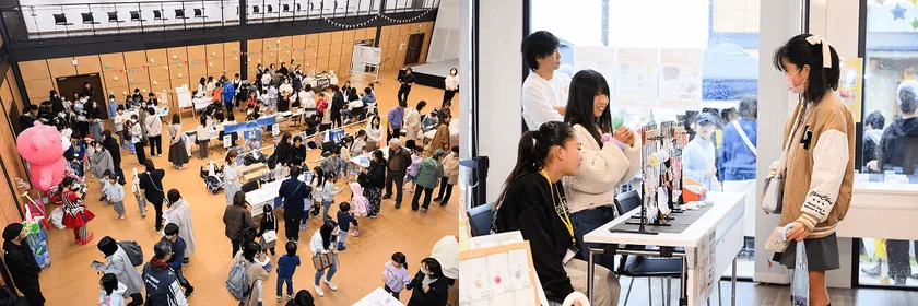 昨年のこどもマルシェの様子