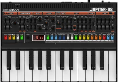 『JUPITER-08』　付属キーボード・ユニット「K-25m」 装着時