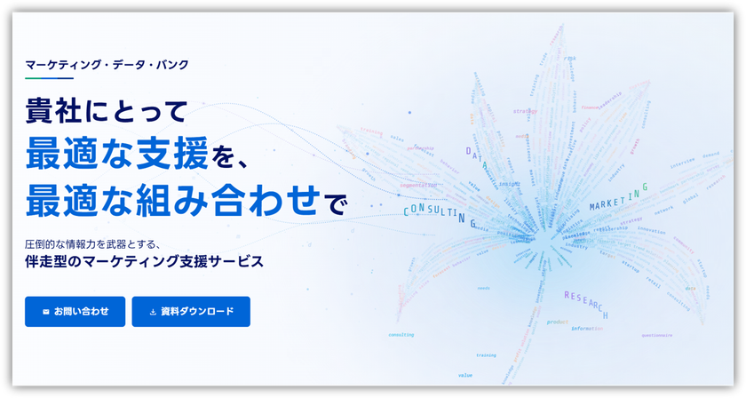 日本能率協会総合研究所MDB、公式サイトを全面リニューアル　
「学ぶ・調べる・考える」を軸に、
圧倒的な情報力を武器とした新たなマーケティング伴走支援を展開