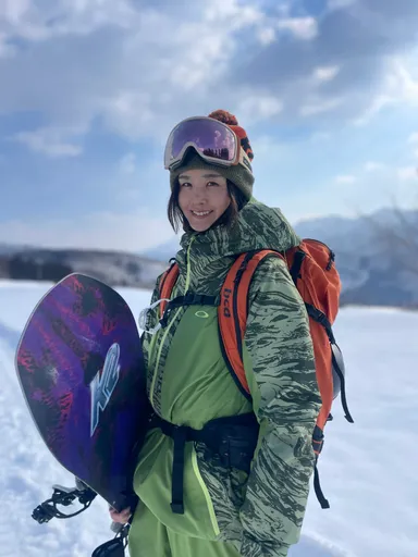 プロスノーボーダー田中幸さん