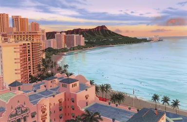View from Sheraton Waikiki
