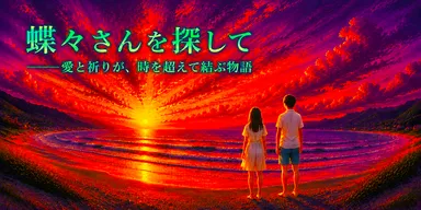 奈美と健壱が出会う金沢近くの海岸のイメージ
