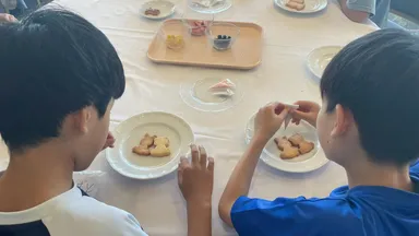 お菓子づくり(夏祭り)
