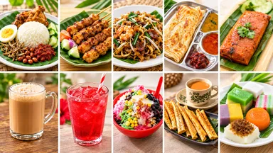 会場内で楽しめるマレーシア本格グルメ