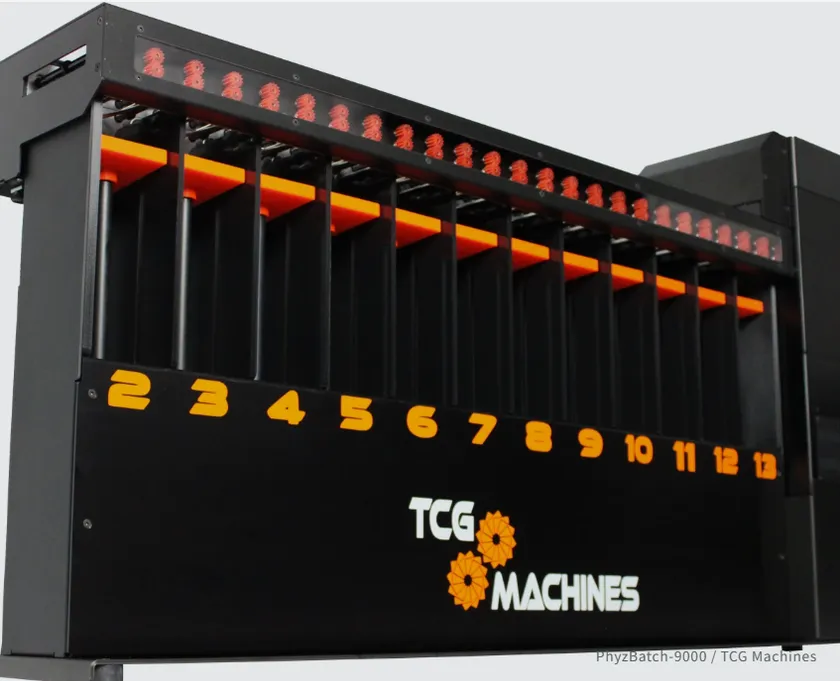 トレーディングカード自動仕分け機「PhyzBatch-9000」