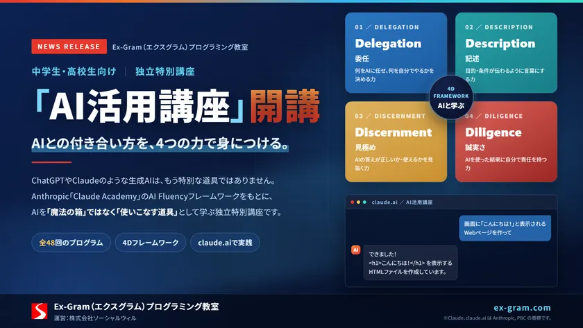 AI活用講座開講