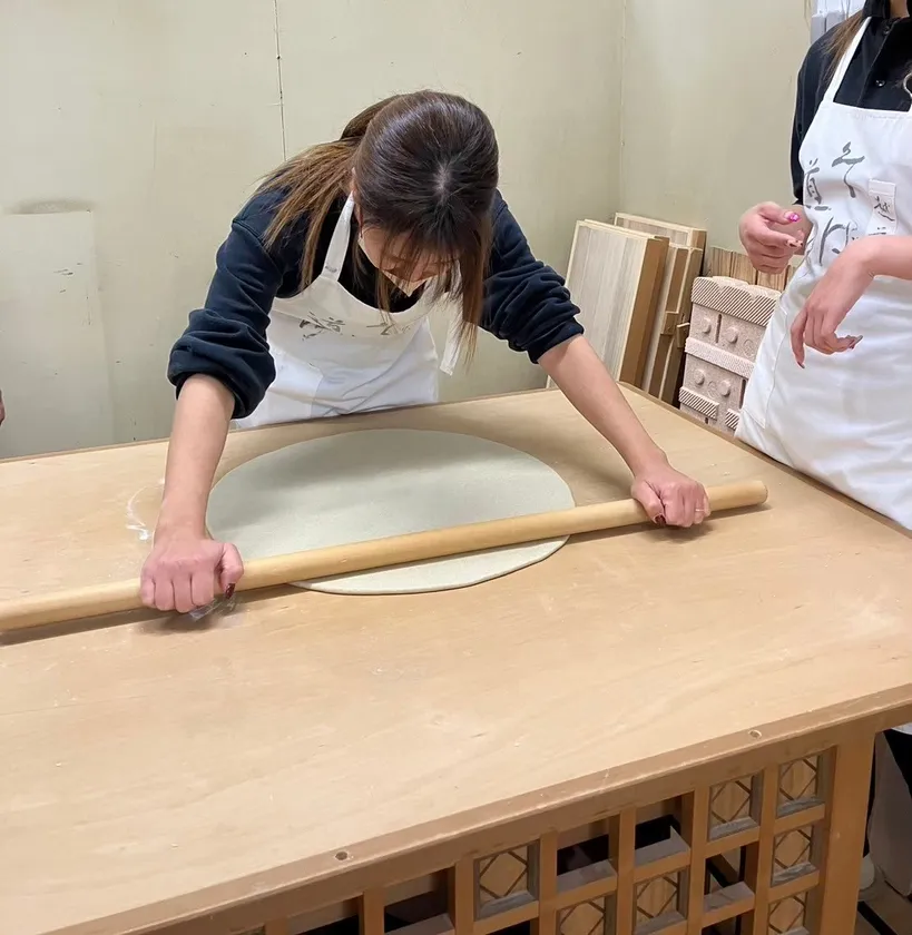 蕎麦打ち体験