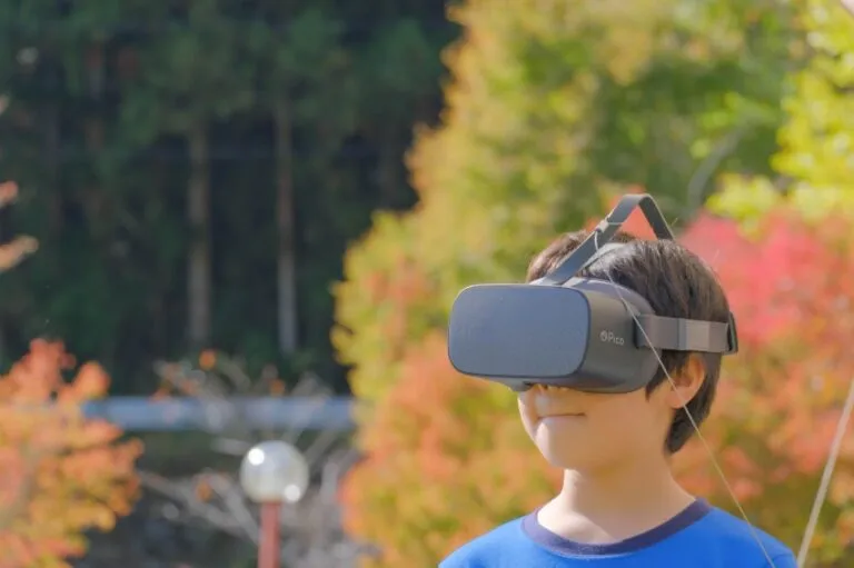 えひめの自然公園VR体験コーナー